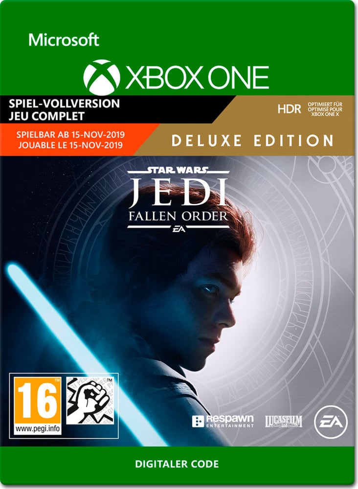 Xbox One - Star Wars: Jedi Fallen Order Deluxe Edition Jeu vidéo (téléchargement) 785300148237 Photo no. 1