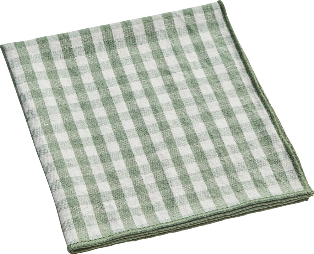 AMIAS Serviette de table 450799304560 Couleur Vert Dimensions L: 45.0 cm x H: 45.0 cm Photo no. 1