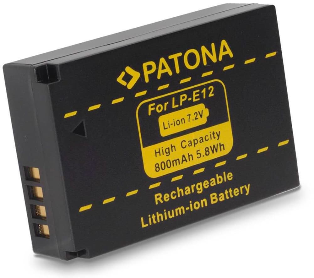 Canon LP-E12 Batterie pour appareil photo Patona 785300181667 Photo no. 1