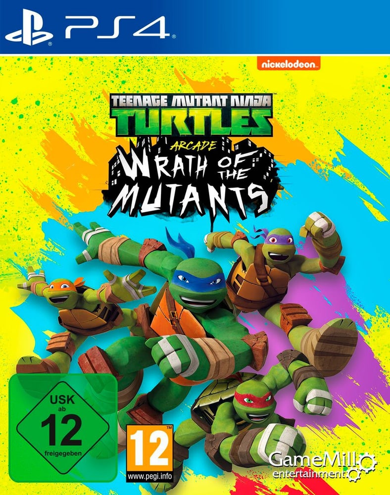 PS4 - TMNT: Wrath of the Mutants Game (Box) 785302428782 Bild Nr. 1