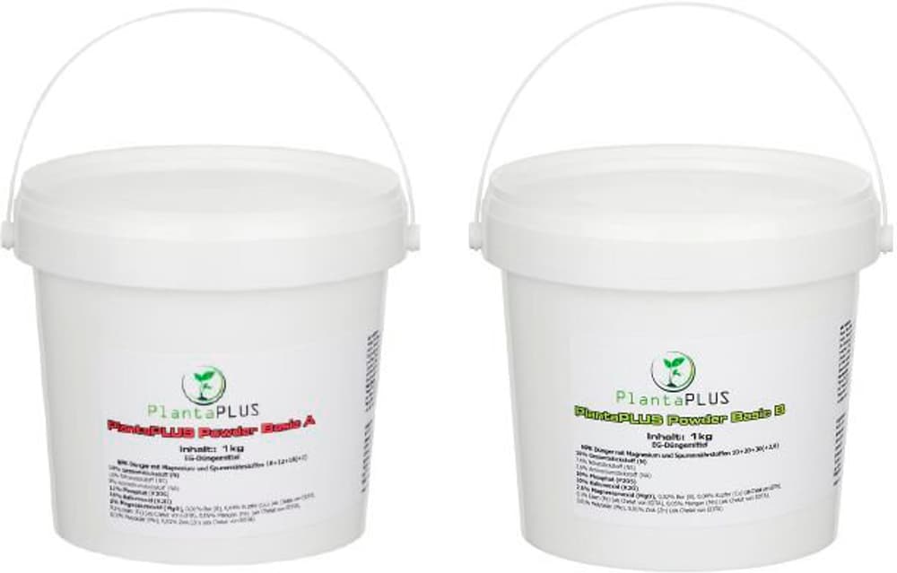 Polvere Basic A + B 1 kg Fertilizzante solido PlantaPlus 669700104453 N. figura 1