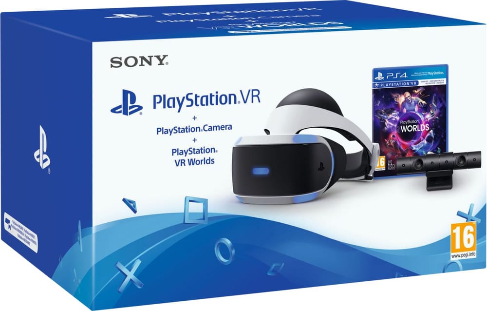 PS4 VR Brille V2 + Camera + VR Worlds Lunettes VR Sony 78553140000019 Photo n°. 1