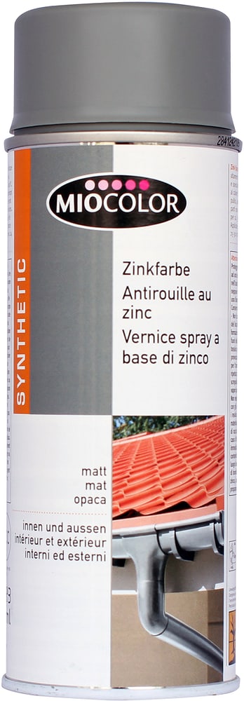Zinco spray 600°C Lacca speciale Miocolor 660819300000 N. figura 1