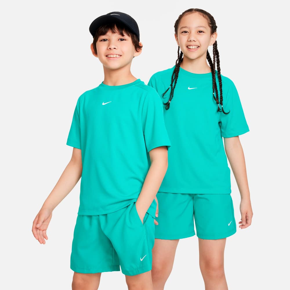 Dri-FIT Training Top Multi T-shirt Nike 469335115265 Taglie 152 Colore petrolio N. figura 1