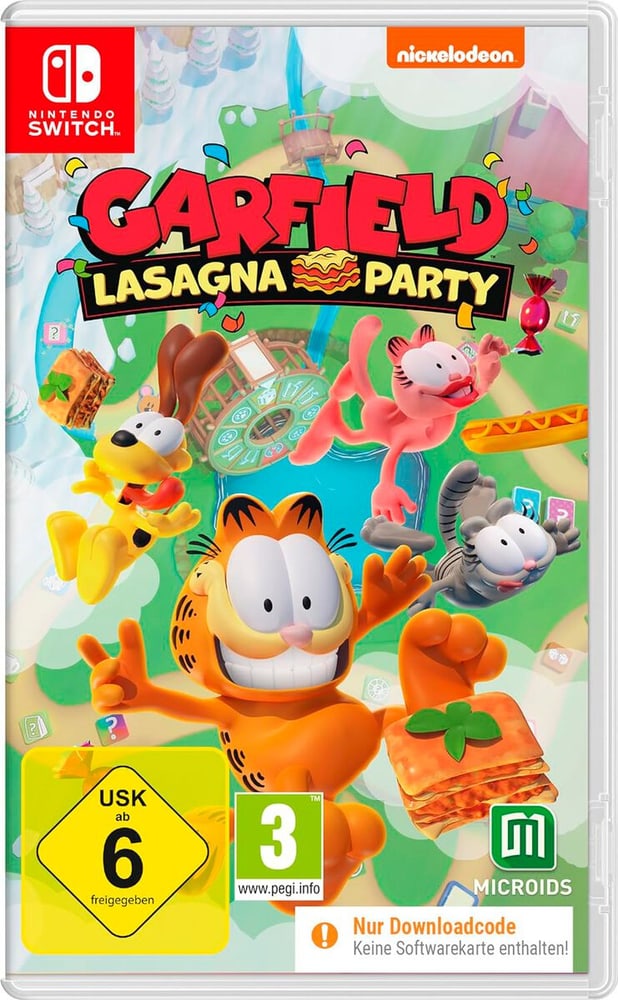 NSW - Garfield Lasagna Party (Code in a Box Jeu vidéo (boîte) 785302411291 Photo no. 1
