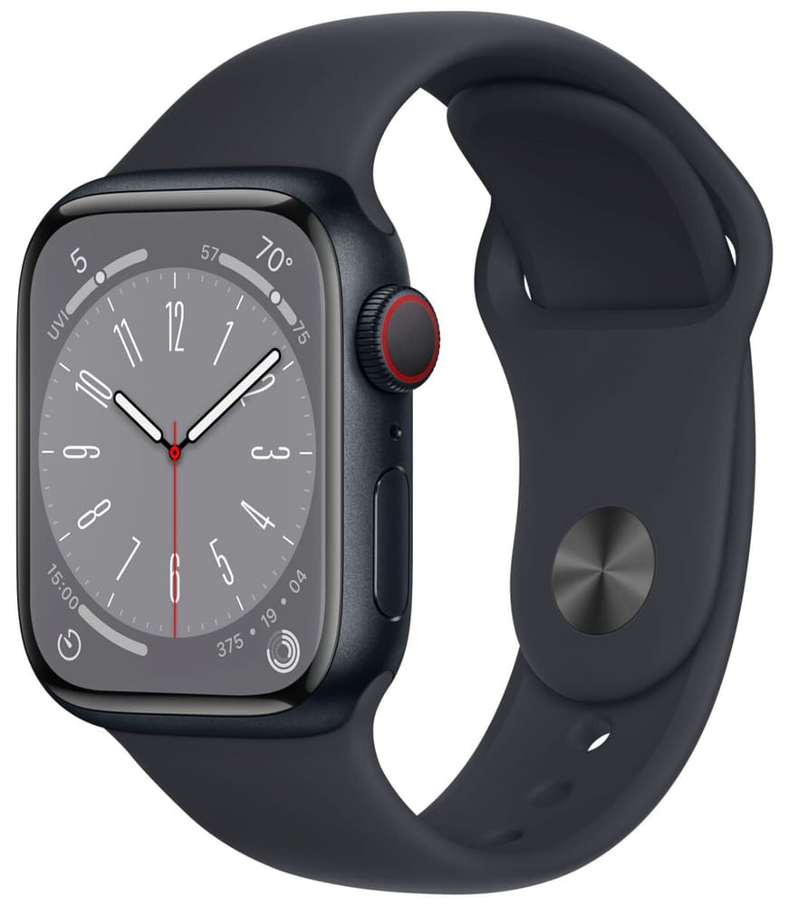 Watch Series 8 GPS 45mm Midnight Aluminium Case with Midnight Sport Band - Regular Smartwatch Apple 79914100000022 No. figura 1