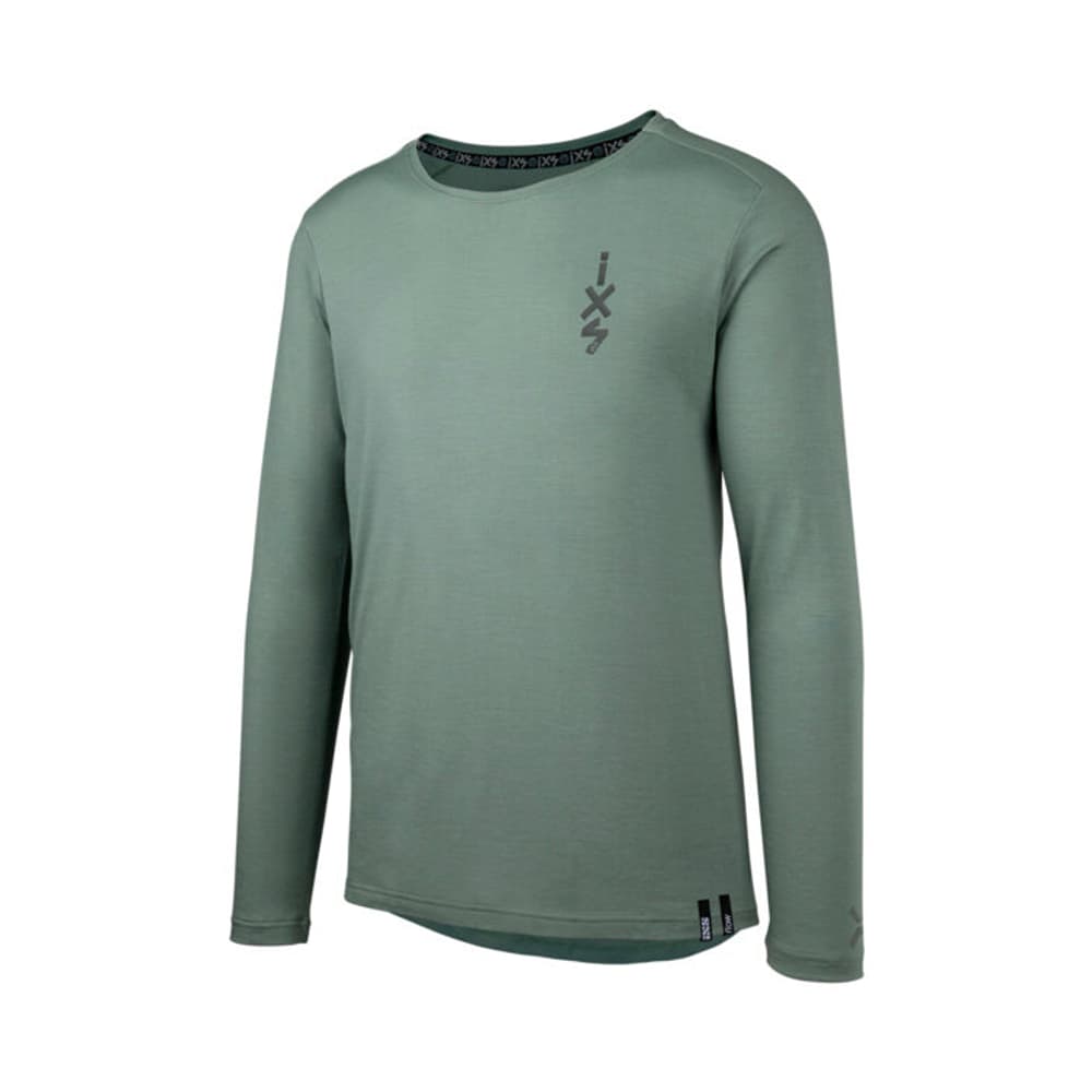 Flow Merino long sleeve jersey Langarmshirt iXS 470904100615 Grösse XL Farbe smaragd Bild-Nr. 1