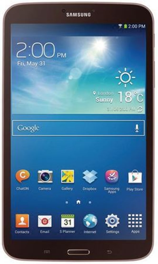 Samsung Galaxy Tab3 8" WiFi 16G goldbrow Samsung 79778790000013 No. figura 1
