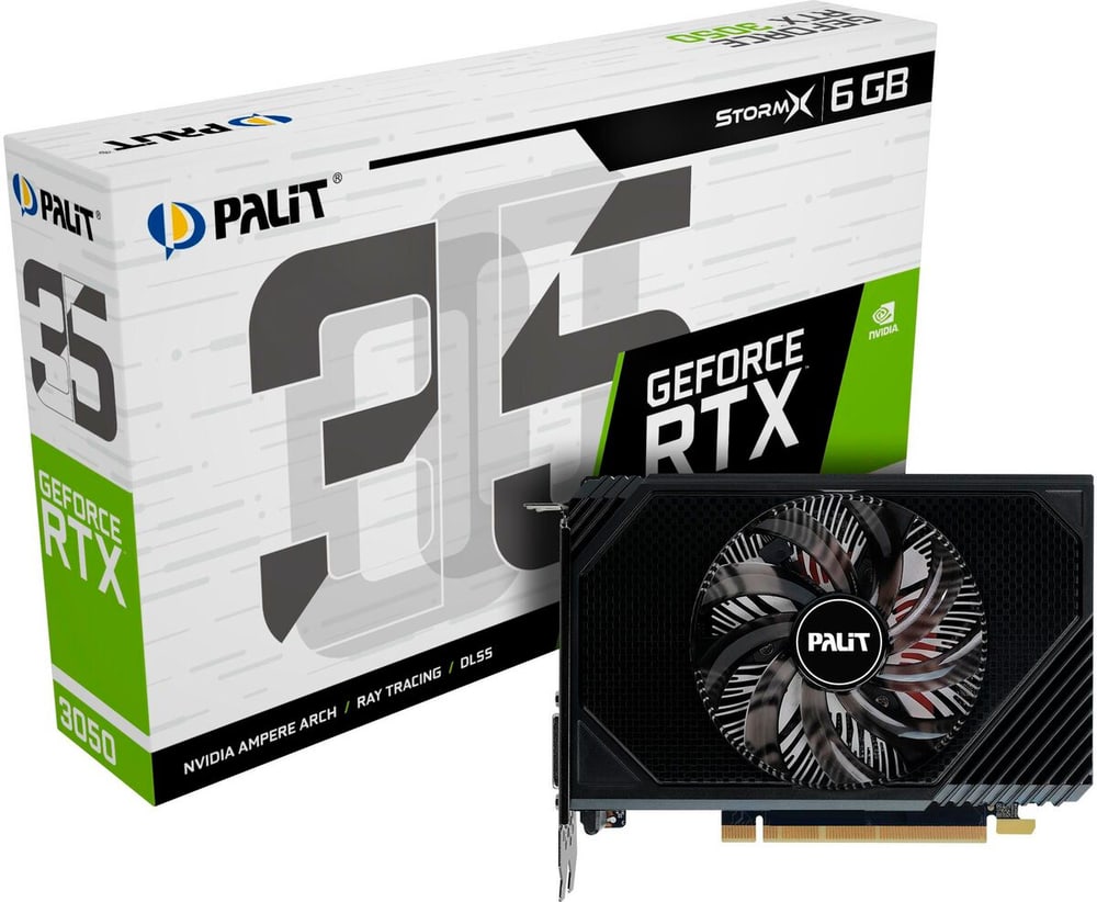 GeForce RTX 3050 StormX 6 GB Grafikkarte Palit 785302429092 Bild Nr. 1