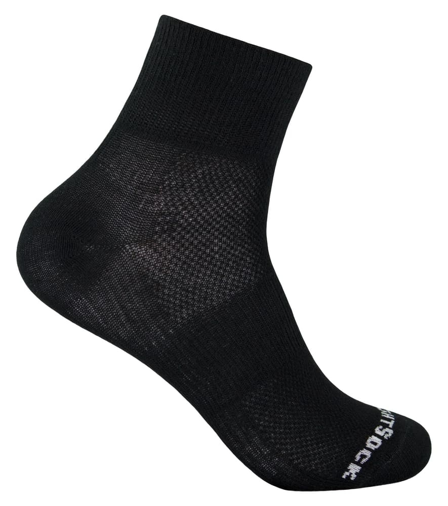 Coolmesh II Quarter Socken Wrightsock 497185635020 Grösse 35-37 Farbe schwarz Bild-Nr. 1