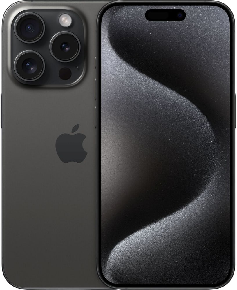 iPhone 15 Pro 1TB Black Titanium Smartphone Apple 785302407237 Couleur Black Titanium Capacité de Mémoire 1.0 TB Photo no. 1