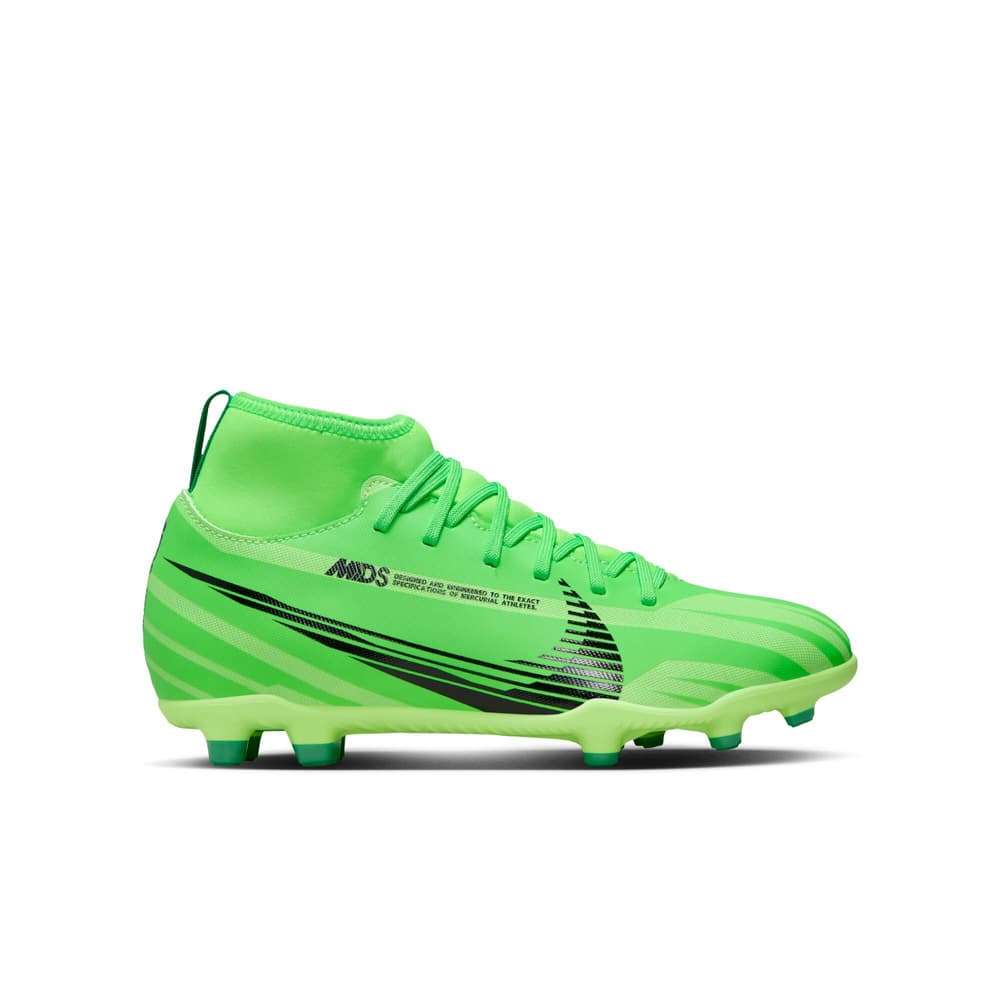 Mercurial Superfly 9 Club Mds MG/FG Scarpe da calcio Nike 465949932060 Taglie 32 Colore verde N. figura 1