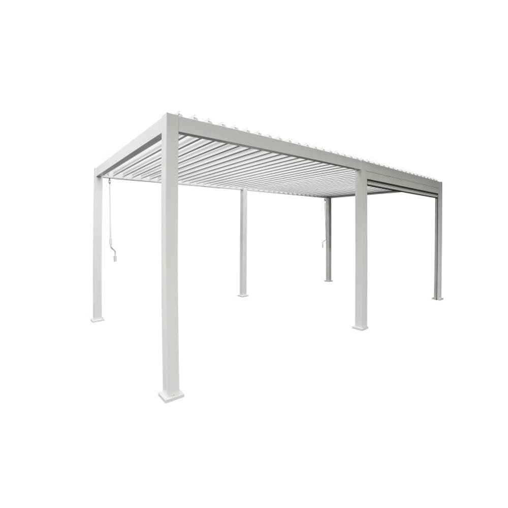 Pergola in alluminio Premium, bianco 600x300x250cm Pergola Colibri 669700109311 N. figura 1