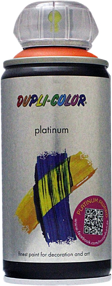 Peinture en aérosol Platinum mat Laque colorée Dupli-Color 660826900000 Couleur Orange signalisation Contenu 150.0 ml Photo no. 1