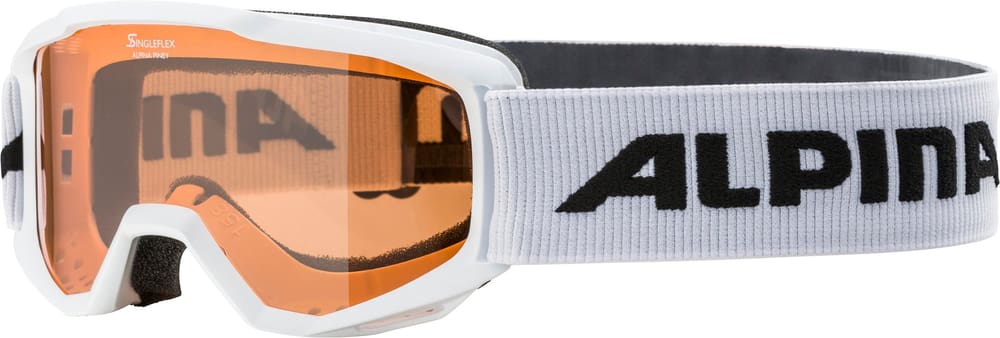 PINEY Skibrille Alpina 461956500110 Grösse One Size Farbe weiss Bild Nr. 1