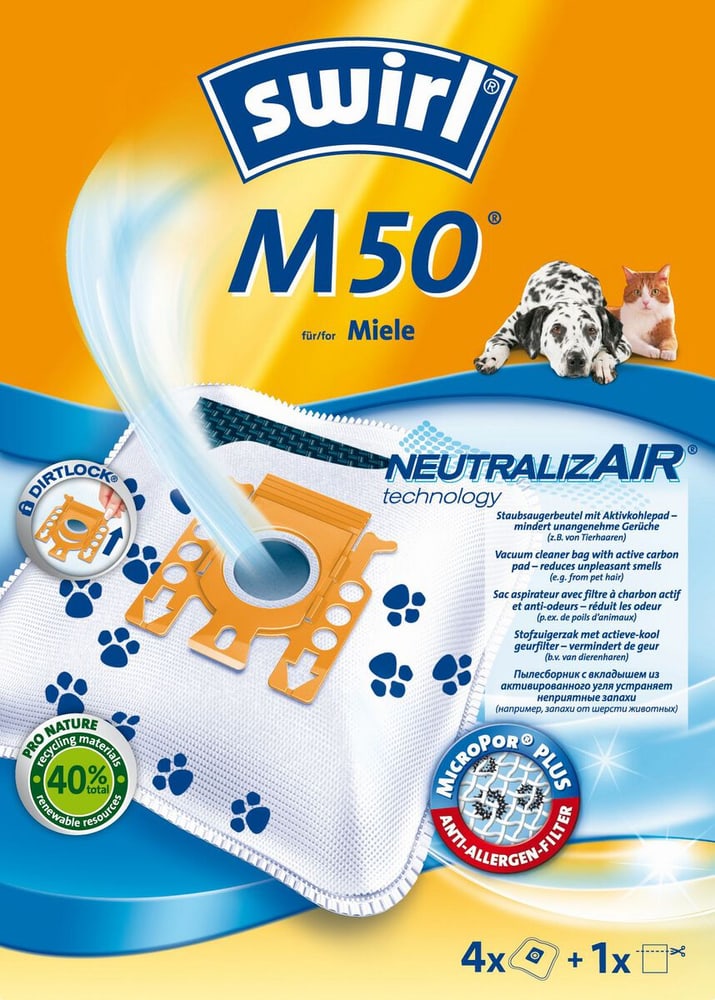 M50 NeutralizAir Staubbeutel Swirl 717167900000 Bild Nr. 1