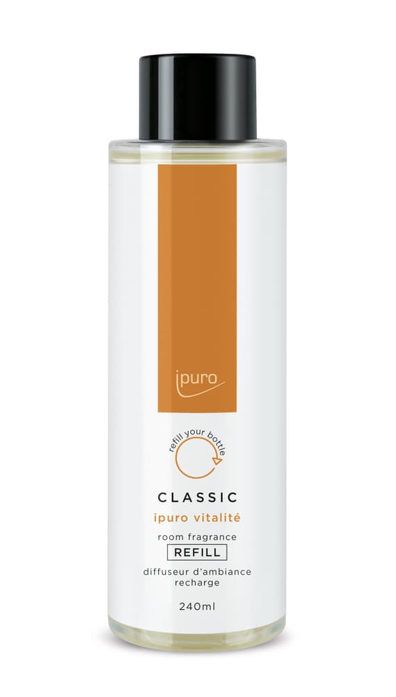 Classic vitalite Parfum d'ambiance Ipuro 658182200000 Couleur Orange Dimensions L: 5.0 cm x L: 5.0 cm x H: 16.5 cm Photo no. 1