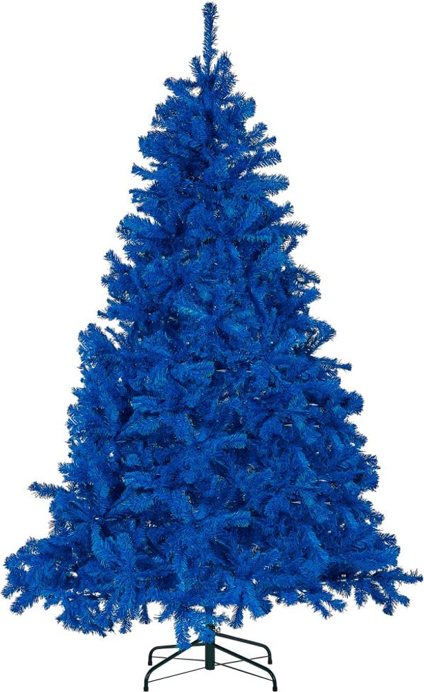 Künstlicher Weihnachtsbaum 210 cm blau FARNHAM Kunstbaum Beliani 659197800000 Bild Nr. 1