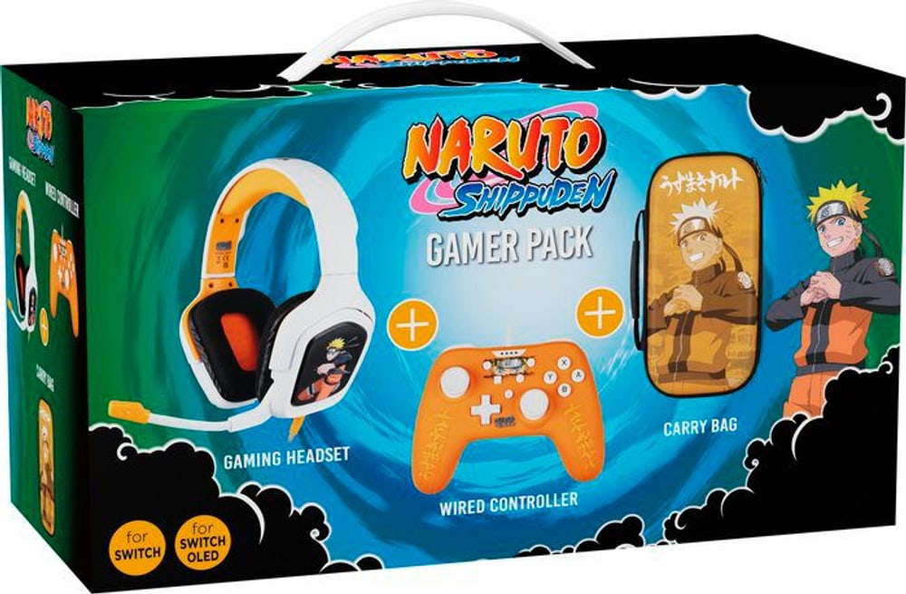 Naruto Gamer Pack [NSW] Accessori per controller da gaming Konix 785302407603 N. figura 1