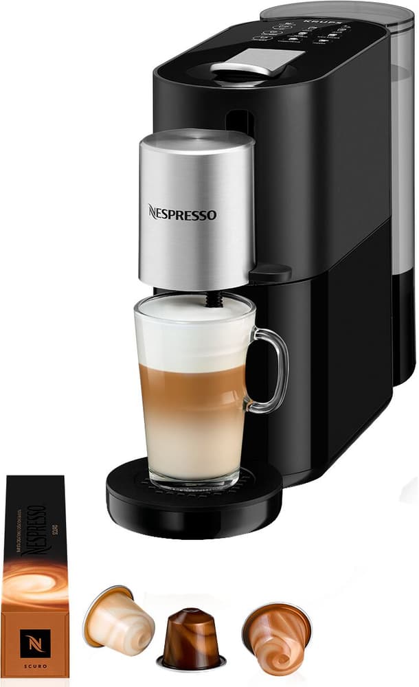 Nespresso Atelier XN8908, schwarz Kapselmaschine Krups 71801180000020 Bild Nr. 1