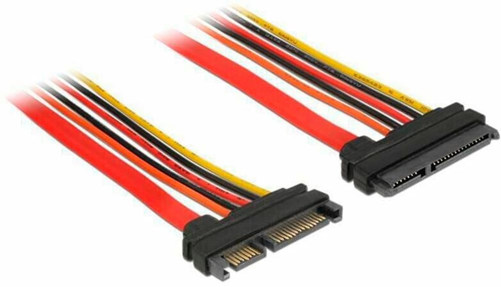 SATA3-Kabel 3.3/5/12Volt Verlängerung 30 cm Datenkabel intern DeLock 785300192179 Bild Nr. 1