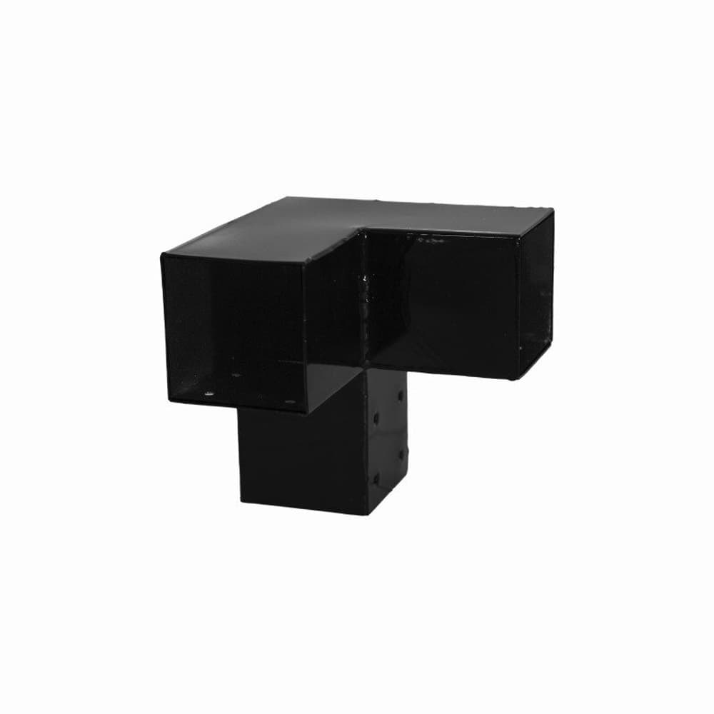 Cubic Eckbeschlag Doppel 20x20cm oh. Schrauben FVZ/Pulverlack. Eckbeschlag PLUS 669700108317 Bild Nr. 1