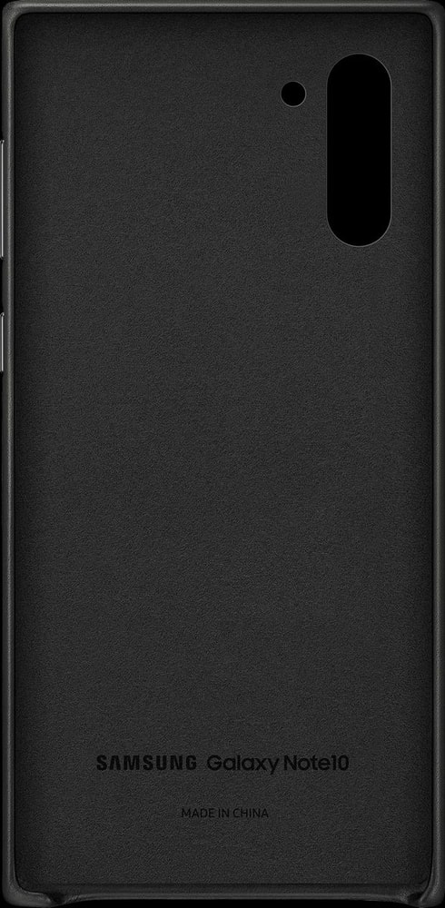 Leather Cover black Smartphone Hülle Samsung 785300146394 Bild Nr. 1