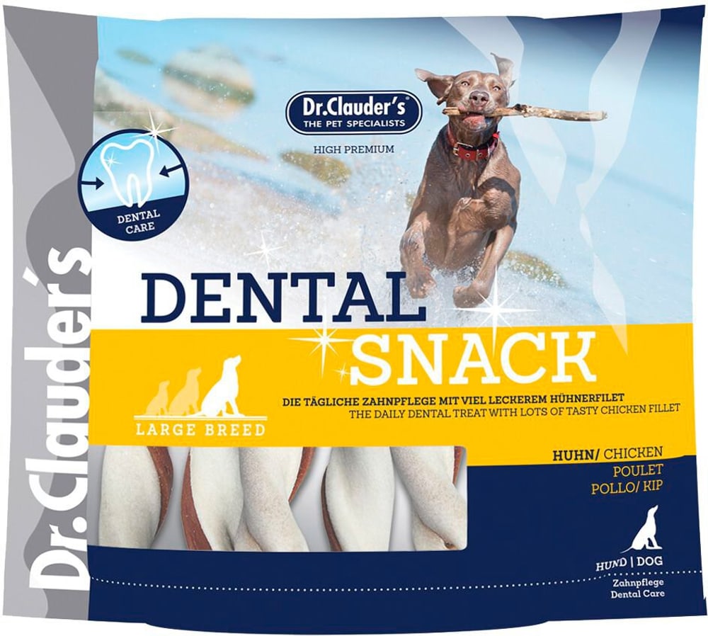 Dr. Clauder's Snack Dentaire Poulet L 500 g Aliments secs Dr. Clauders 669700101989 Photo no. 1
