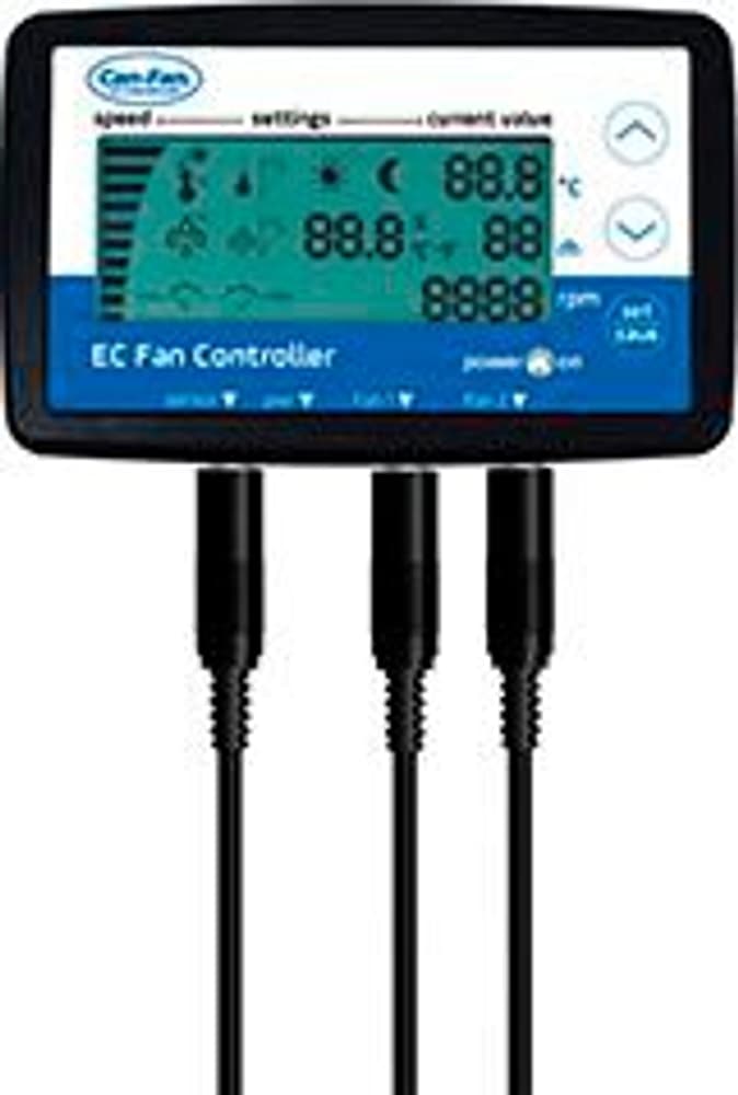LCD EC Fan Controller / Temp, RH Instrument de mesure CanFan 669700104551 Photo no. 1