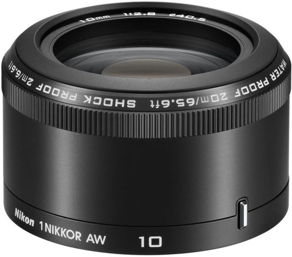 Nikkor-1 AW 10mm f/2.8 Objectif noir Nikon 95110036365115 Photo n°. 1