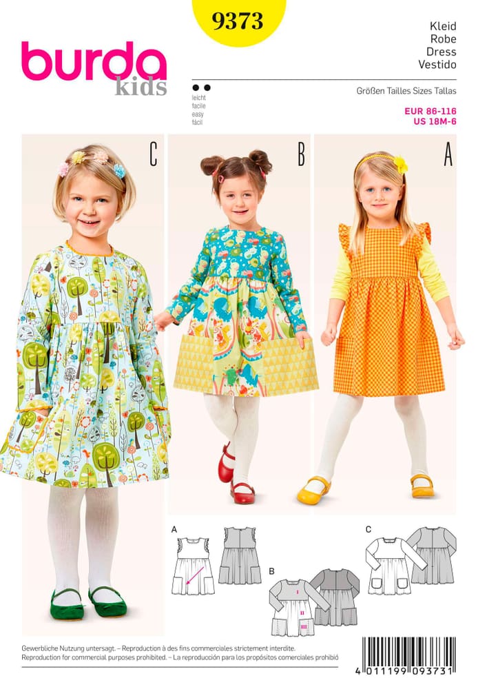 Schnittmuster, Kleid Schnittmuster burda 669700125289 Bild Nr. 1