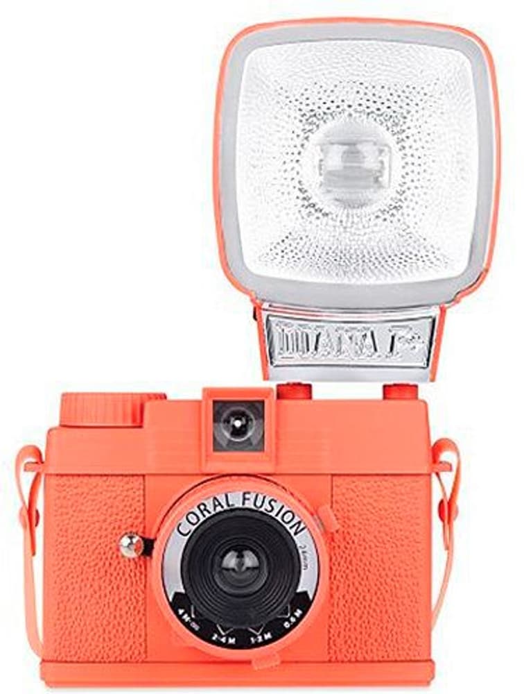 Diana Mini Camera & Flash Package - Coral Fusion Macchina fotografica analogica Lomography 785302403282 N. figura 1
