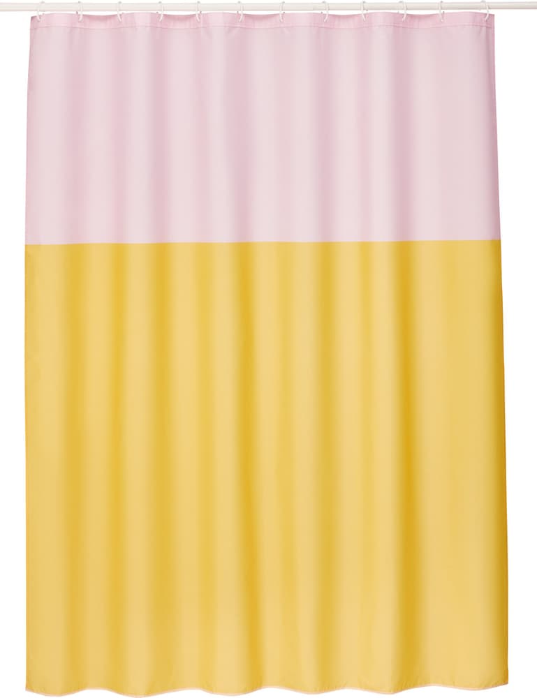 SOLE Tenda da doccia SULA x Micasa 450899700200 Colore Rosa Dimensioni L: 180.0 cm x A: 200.0 cm N. figura 1
