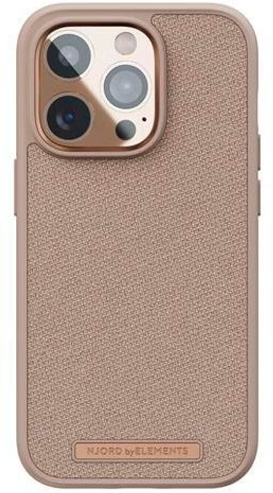 iPhone 14 Pro  Hard-Cover Pink Sand Smartphone Hülle Njord by Elements 798800101734 Bild Nr. 1