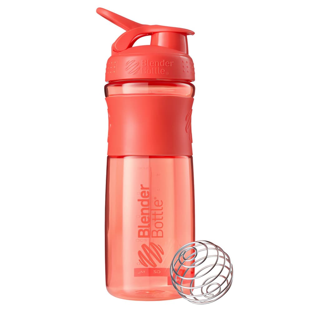 SportMixer Flip 820ml Shaker Blender Bottle 468840700057 Grösse Einheitsgrösse Farbe koralle Bild-Nr. 1