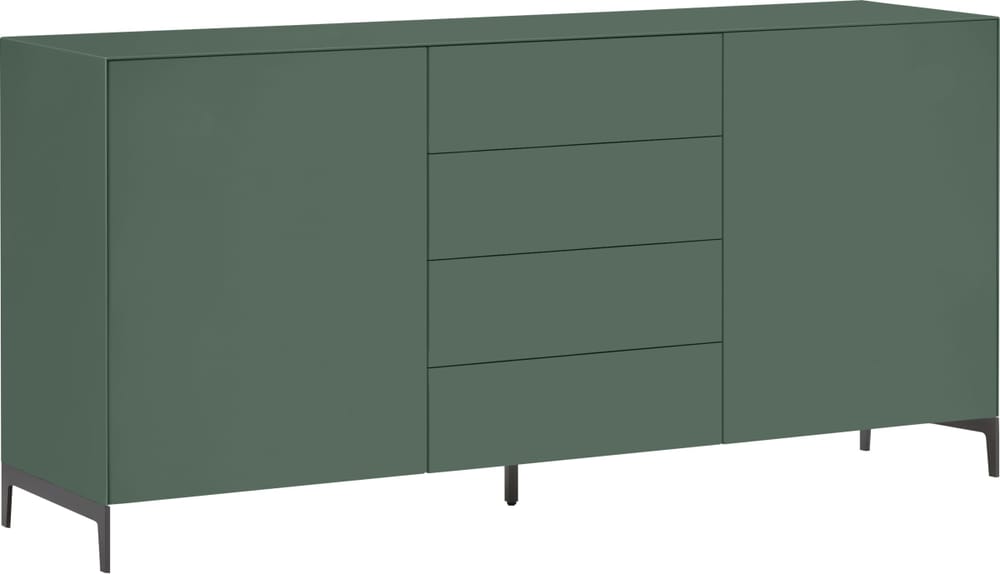 LUX Sideboard 400849500000 Dimensions L: 180.0 cm x P: 46.0 cm x H: 86.5 cm Couleur Vert Photo no. 1