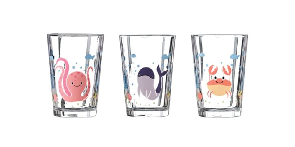 AQUARIUS Set di bicchieri per l'acqua 440367700140 Colore Transparente Dimensioni L: 25.0 cm x P: 8.0 cm x A: 8.0 cm N. figura 1