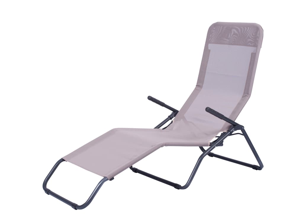 Chaise lounge inclinable Salute Chaise longue inclinable Do it + Garden 75302690000017 Photo n°. 1