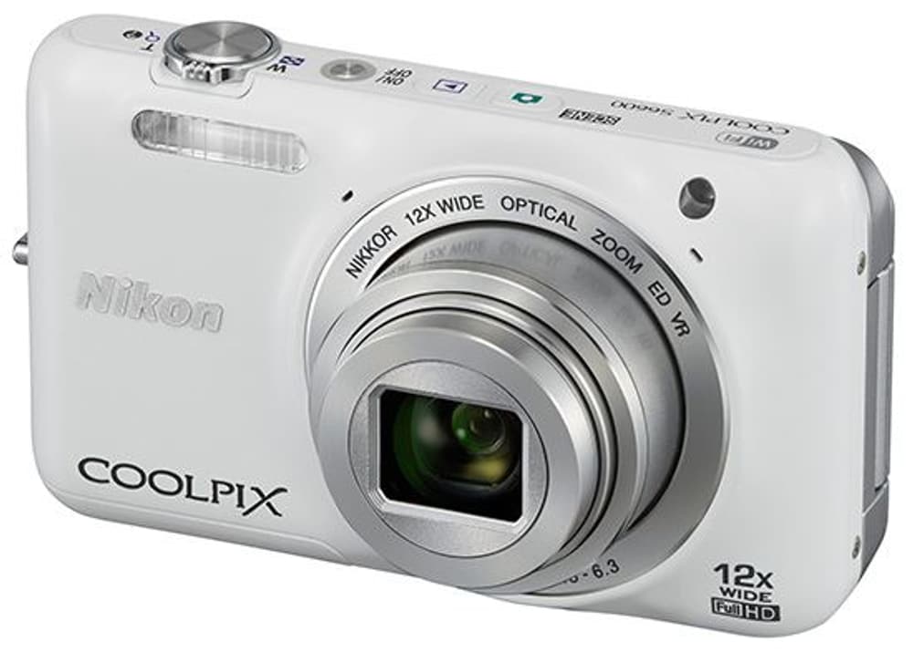 Nikon Coolpix S6600 Kompaktkamera weiss Nikon 95110003567613 Bild Nr. 1