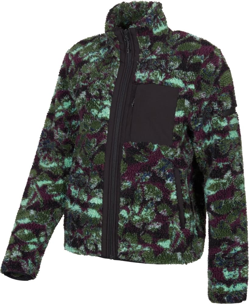 Classic Jacquard Fleecejacke Trevolution 468450803863 Grösse 38 Farbe Dunkelgrün Bild-Nr. 1