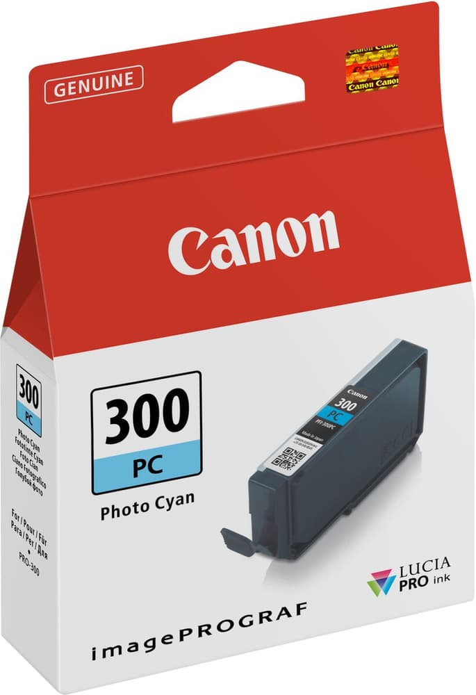 PFI-300 Cartuccia d'inchiostro photo cyan Cartuccia d'inchiostro Canon 798289400000 N. figura 1