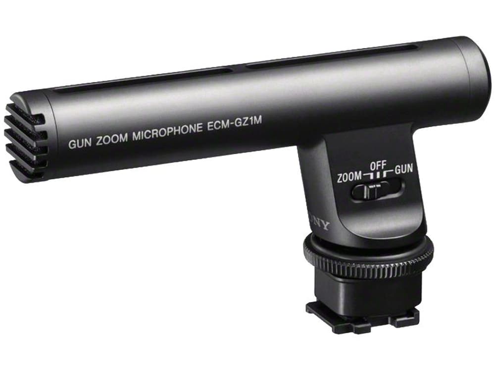 ECM-GZ1M Shotgun Zoom Microphone d’appareil photo Sony 785300145167 Photo no. 1