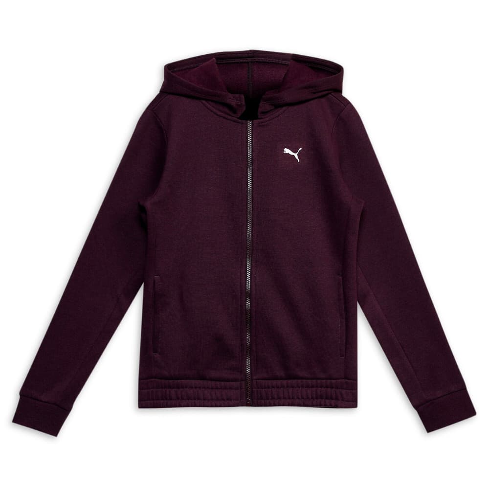 TRAIN FAVORITE Full-Zip Sweatjacke Puma 479192814028 Grösse 140 Farbe aubergine Bild-Nr. 1