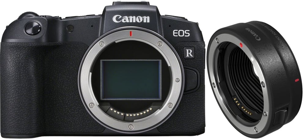 EOS RP Body + EF-EOS R Adaptateur Kit d’appareil photo hybride Canon 79344090000019 Photo n°. 1