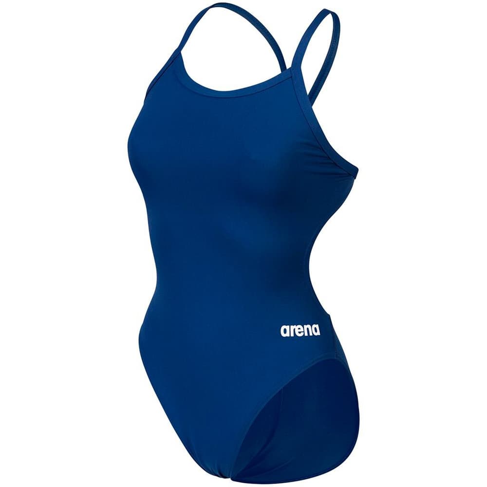 W Team Swimsuit Challenge Solid Costume da bagno Arena 468550103843 Taglie 38 Colore blu marino N. figura 1