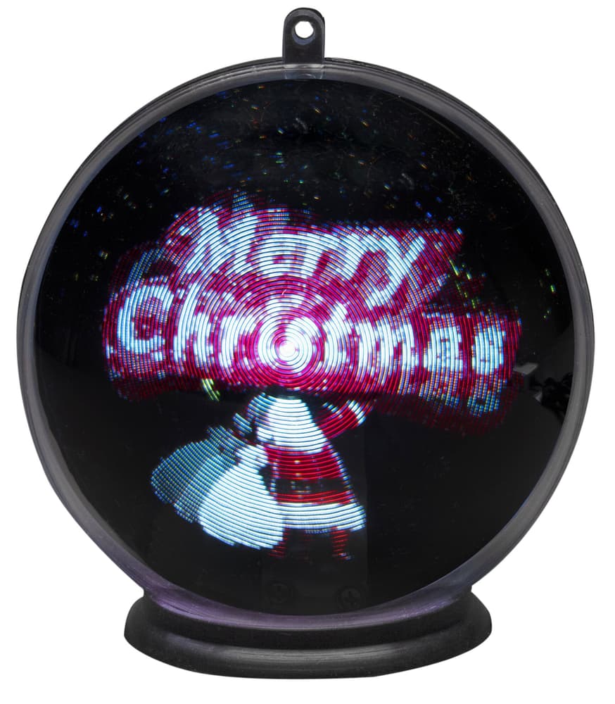 Boule Hologramme 3D Merry Christmas Chaîne lumineuse Konstsmide 61324920000021 Photo n°. 1