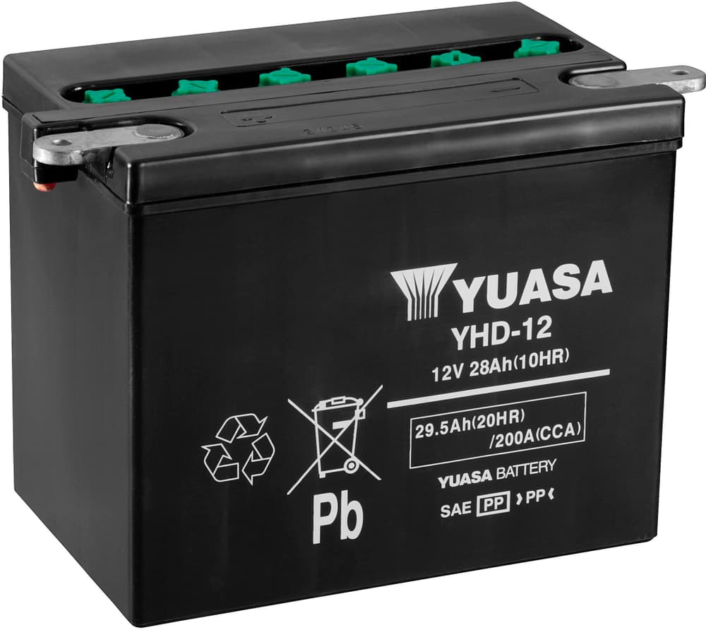 Batterie Conventional 12V/28Ah/200A Batteria del motociclo 621219700000 N. figura 1
