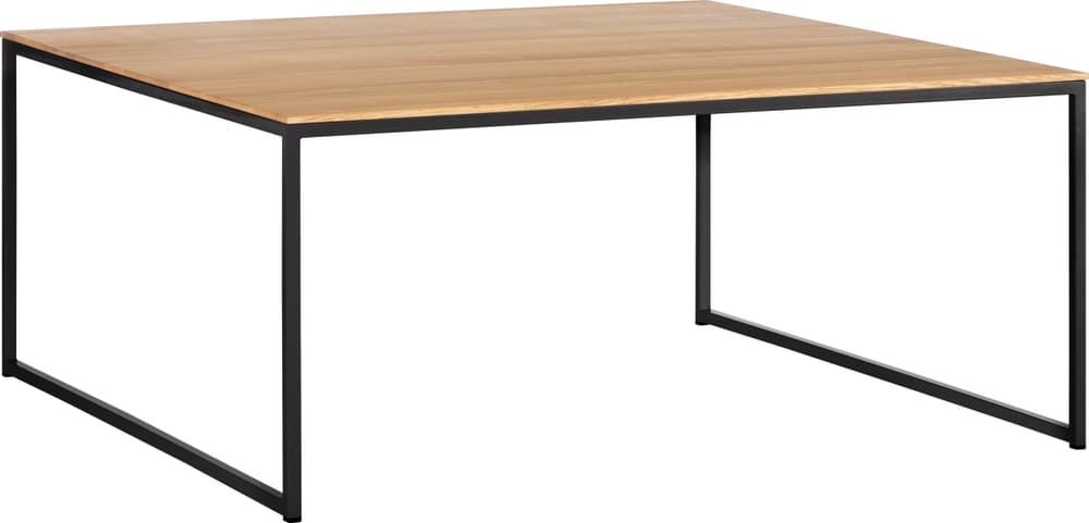 AVEA Salontisch AVEA Salontisch 402168600000 Grösse B: 90.0 cm x T: 90.0 cm x H: 40.0 cm Farbe Eiche massiv / schwarz Bild Nr. 1