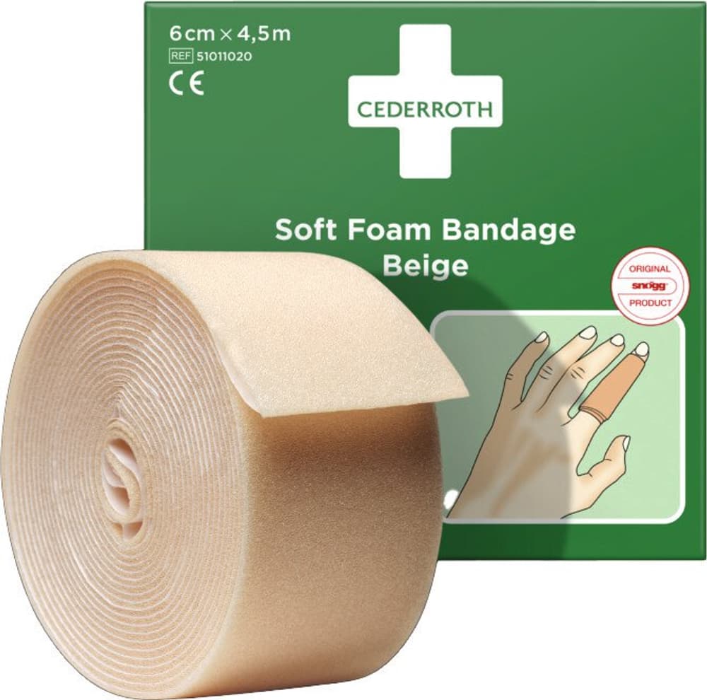Bendaggio Soft Foam Cederroth 617182300000 N. figura 1