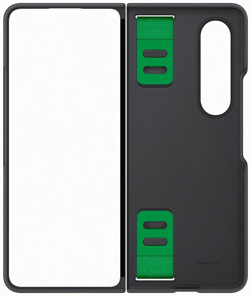 Galaxy Z Fold4 Silicone Grip Cover - Black Cover smartphone Samsung 785300168390 N. figura 1
